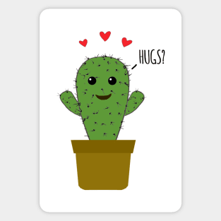 Affectionate Cactus Sticker